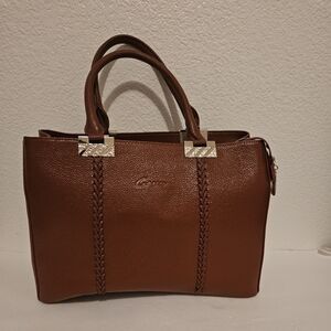 Geya Brown Tote Bag